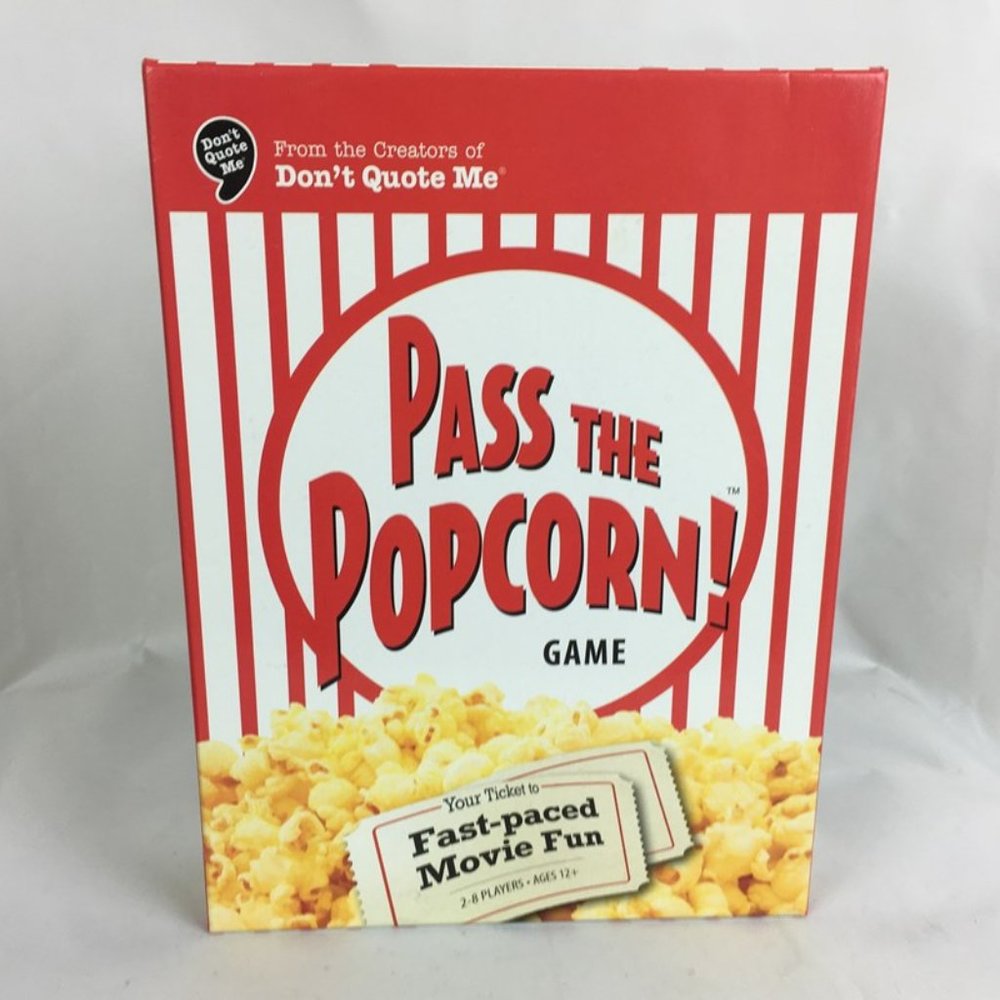 Pass The Popcorn Movie Trivia Game - Complete